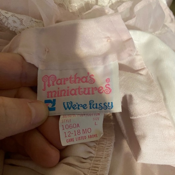 Vintagee Martha’s Miniatures Lace Dress - Picture 9 of 9